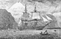 HMS Beagle. Darwin. Brig Sloop.