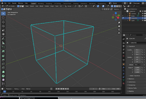 Cad mesh cube impotedToBlender.png
