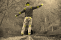 Circles represent the joints. The position is adjusted to the middle of the circle.