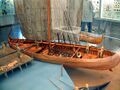 Knarr. Viking ship.