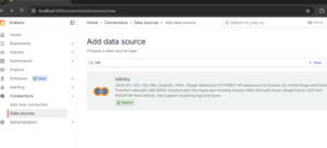 Grafana addInfinity.png