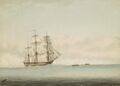 HMS Endeavour; Captain james Cook. Bark