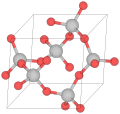 Quartz crystal, SiO4.