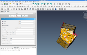 Cad cube obj freeCAD normalsok FEM ok.png